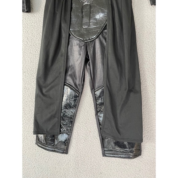 Disney Parks Darth Vader Costume Jumpsuit Black Silver‎ Size 4 Star Wars - Picture 8 of 10